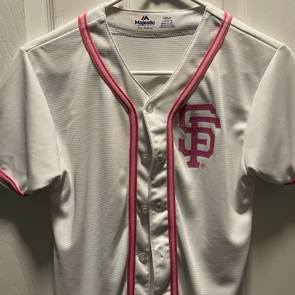 Girls SF Giants Jersey